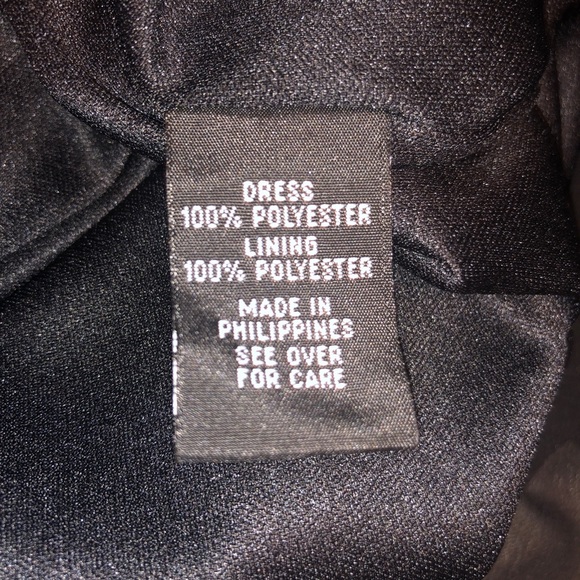 black strapless dress - Picture 6 of 7